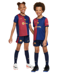 Barcelona 24/25 Kid's Home Shirt and Shorts