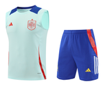 Spain 2024 Men's Light Blue Training Tank Top