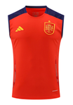 Spain 2024 Men's Red Training Tank Top
