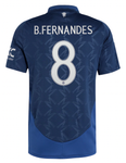 B.FERNANDES #8 Manchester United 24/25 Stadium Men's Away Shirt - Man United Font