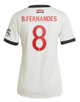 B.FERNANDES #8 Manchester United 24/25 Women's Third Shirt - Man United Font