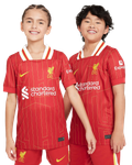 M.SALAH #11 Liverpool 24/25 Kid's Home Shirt and Shorts - PL Font