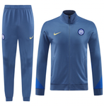 Inter Milan 24/25 Men's Blue Long Zip Jacket