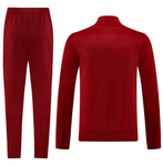 AS Roma 24/25 Men's Red-Blue Long Zip Jacket