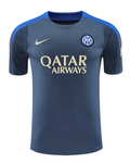 Inter Milan 24/25 Men's Dark Gray Training Shirt