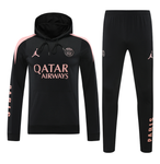 Paris Saint-Germain 24/25 Men's Black Hoodie Tracksuit