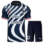 CF Monterrey 24/25 Kid's Cup Shirt and Shorts