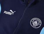 Manchester City 24/25 Men's Navy Long Zip Jacket