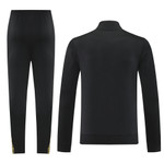 Mexico 2025 Men's Gold Black Long Zip Jacket