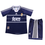 Real Madrid 98/99 Kid's Away Retro Mini-Kit