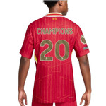 CHAMPIONS 20 Liverpool 24/25 Authentic Men's Home Shirt