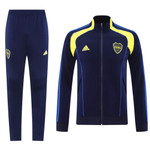 Boca Juniors 25/26 Men's Navy Long Zip Jacket