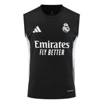 Real Madrid 25/26 Men's Black Training Tank Top
