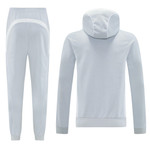Real Madrid 25/26 Men's Gray Hoodie Tracksuit
