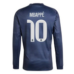 MBAPPÉ #10 Real Madrid 25/26 Men's Away Long Sleeve Shirt