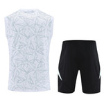 Real Madrid 25/26 Men's Gray Pre-Match Tank Top