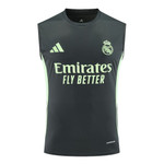 Real Madrid 25/26 Men's Dark Olive Training Tank Top