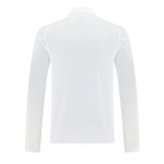 Juventus 25/26 Men's White Long Zip Windbreaker