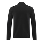 Juventus 25/26 Men's Black Long Zip Windbreaker