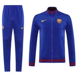Barcelona 25/26 Men's Blue Long Zip Anthem Jacket