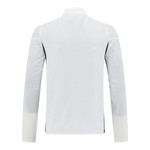 Arsenal 25/26 Men's White Long Zip Windbreaker