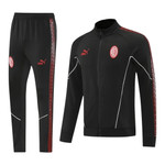 AC Milan 25/26 Men's Black Long Zip Jacket