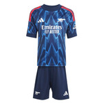 SAKA #7 Arsenal 25/26 Kid's Away Mini-Kit - PL Font
