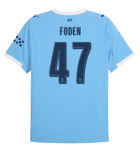 FODEN #47 Manchester City 25/26 Kid's Home Mini-Kit - City Font