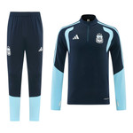 Argentina 2026 Men's Navy Short Zip Tracksuit