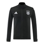 Germany 2026 Men's Black-White Long Zip Jacket