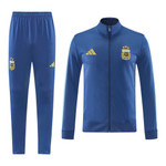 Argentina 2026 Men's Blue Long Zip Jacket