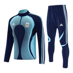 Argentina 2026 Men's Wave Navy Long Zip Tracksuit