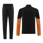 Arsenal 26/27 Men's Black-Orange Short Zip Tracksuit