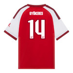 GYÖKERES #14 Arsenal 26/27 Kid's Home Set - Club Font