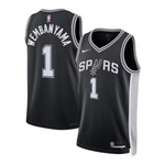 WEMBANYAMA #1 San Antonio Spurs 26/27 Men's Swingman Jersey - Icon
