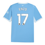 ENZO #17 Manchester City 26/27 Stadium Men's Home Shirt - PL Font