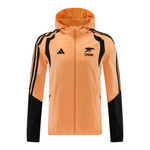 Arsenal 26/27 Men's Orange Hoodie Windbreaker