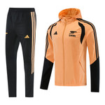 Arsenal 26/27 Men's Orange Hoodie Windbreaker