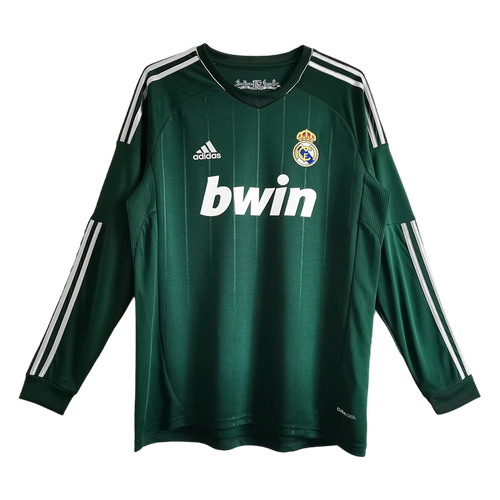 Real Madrid 12/13 Men's Third Retro Long Sleeve Shirt