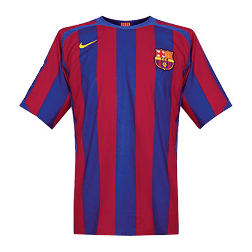 Barcelona 05/06 Men's Home Retro Shirt