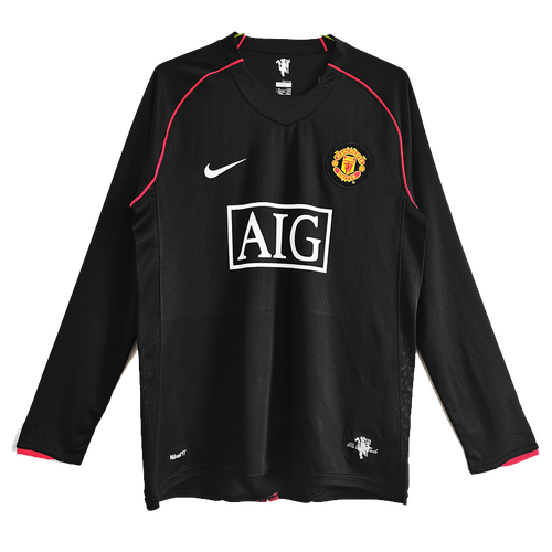 Manchester United 07/08 Men's Away Retro Long Sleeve Shirt