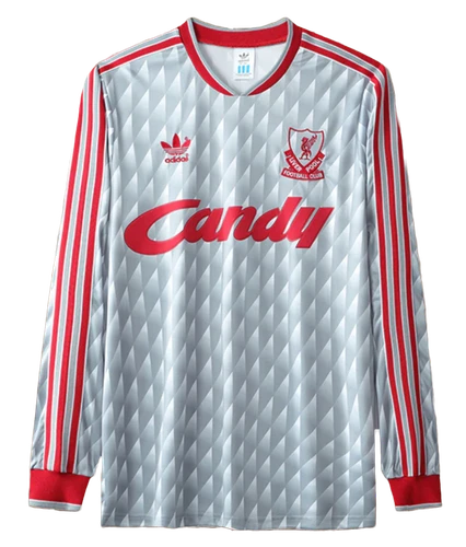 Liverpool 89/91 Men's Away Retro Long Sleeve Shirt