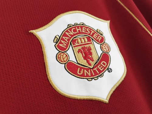 Manchester United 06/07 Men's Home Long Sleeve Retro Shirt