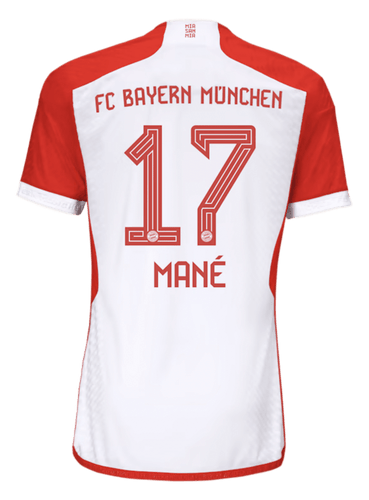 MANÉ #17 Bayern Munich 23/24 Authentic Men's Home Shirt