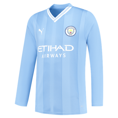 Manchester City 23/24 Men's Home Long Sleeve Shirt
