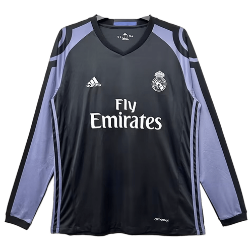Real Madrid 16/17 Men's Third Retro Long Sleeve Shirt