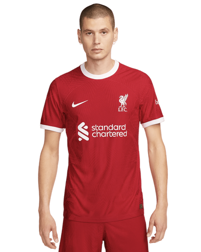 SZOBOSZLAI #8 Liverpool 23/24 Authentic Men's Home Shirt - PL Font