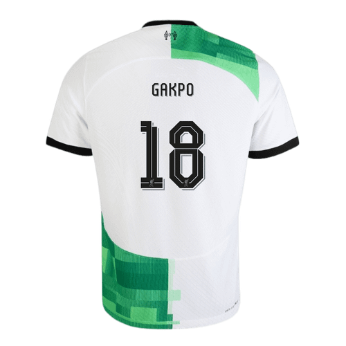 GAKPO #18 Liverpool 23/24 Authentic Men's Away Shirt - LFC Font