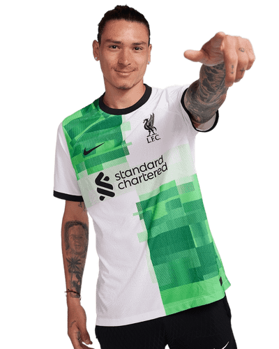 MAC ALLISTER #10 Liverpool 23/24 Authentic Men's Away Shirt - PL Font