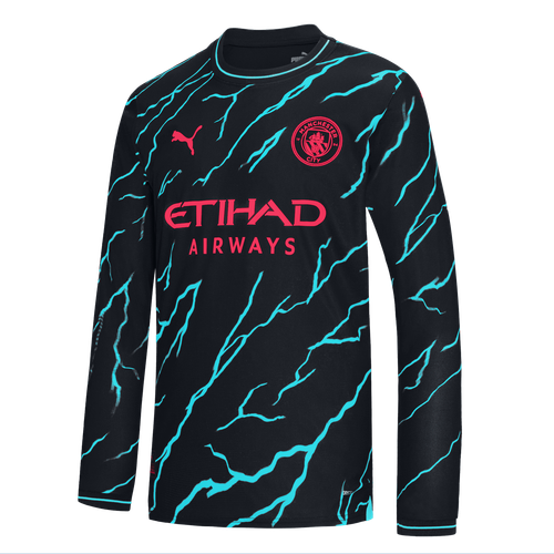 Manchester City 23/24 Men's Third Long Sleeve Shirt